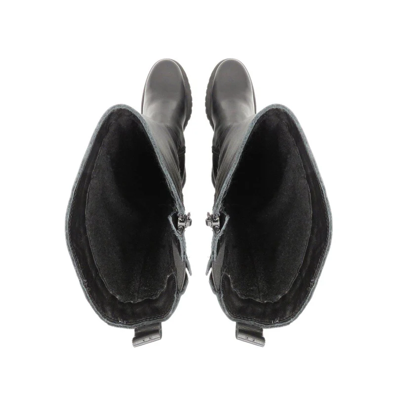 Ylva Tall shaft boots — Black