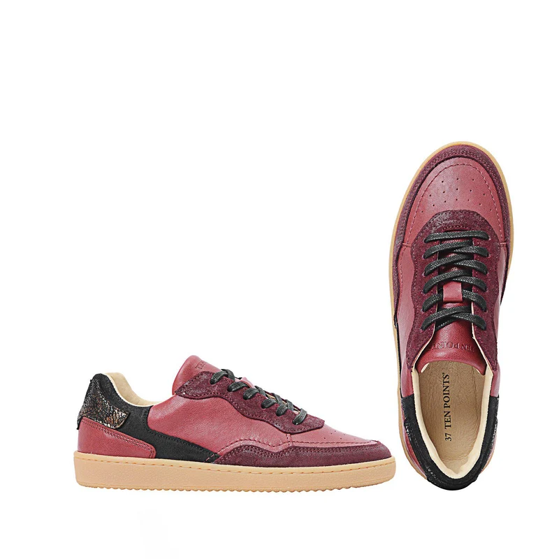 Edit Sneakers — Wine