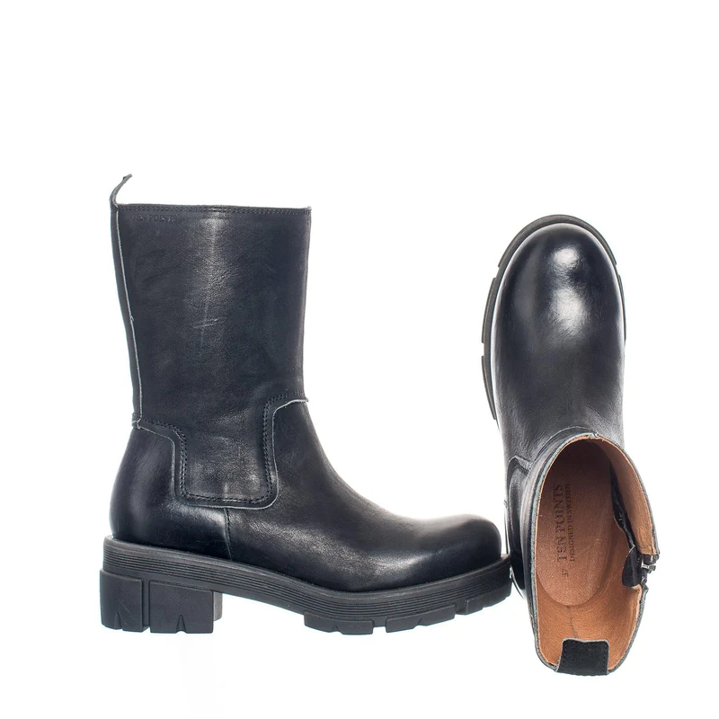 Cecilia Tall shaft boots — Black