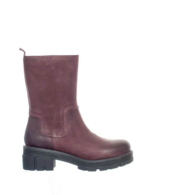 Cecilia Tall shaft boots — Wine