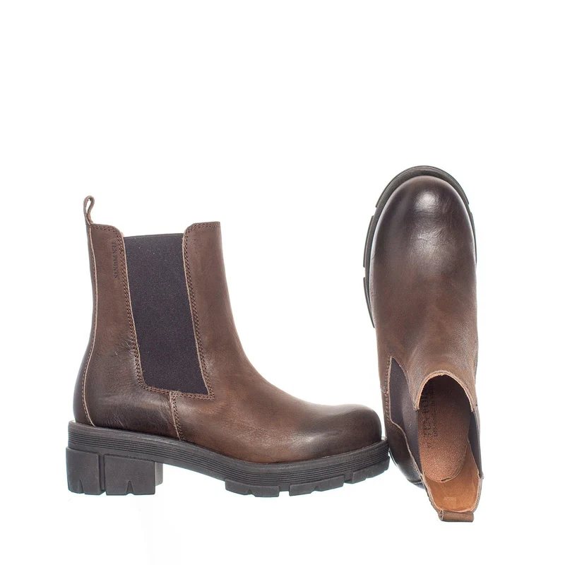 Cecilia Chelsea boots — Nutbrown