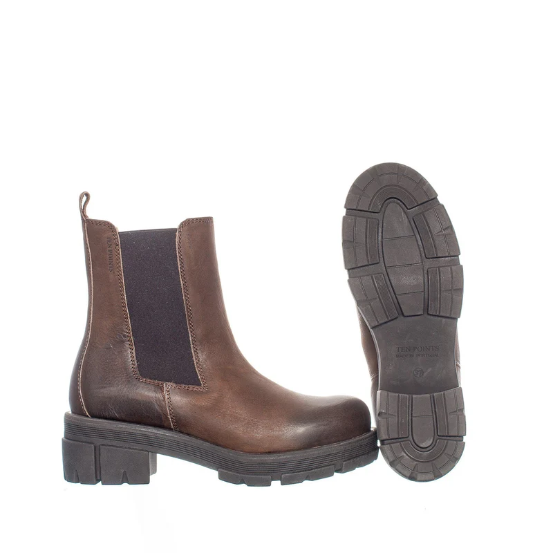Cecilia Chelsea boots — Nutbrown