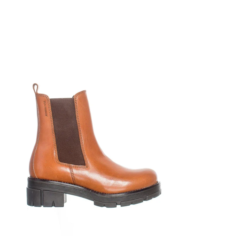 Cecilia Chelsea boots — Cognac