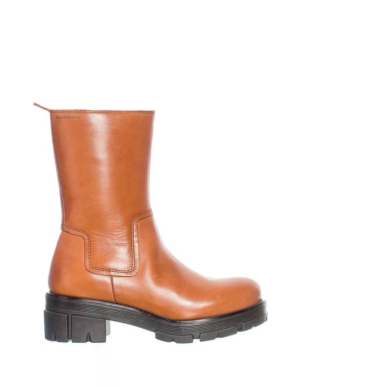 Cecilia Warm boots — Cognac