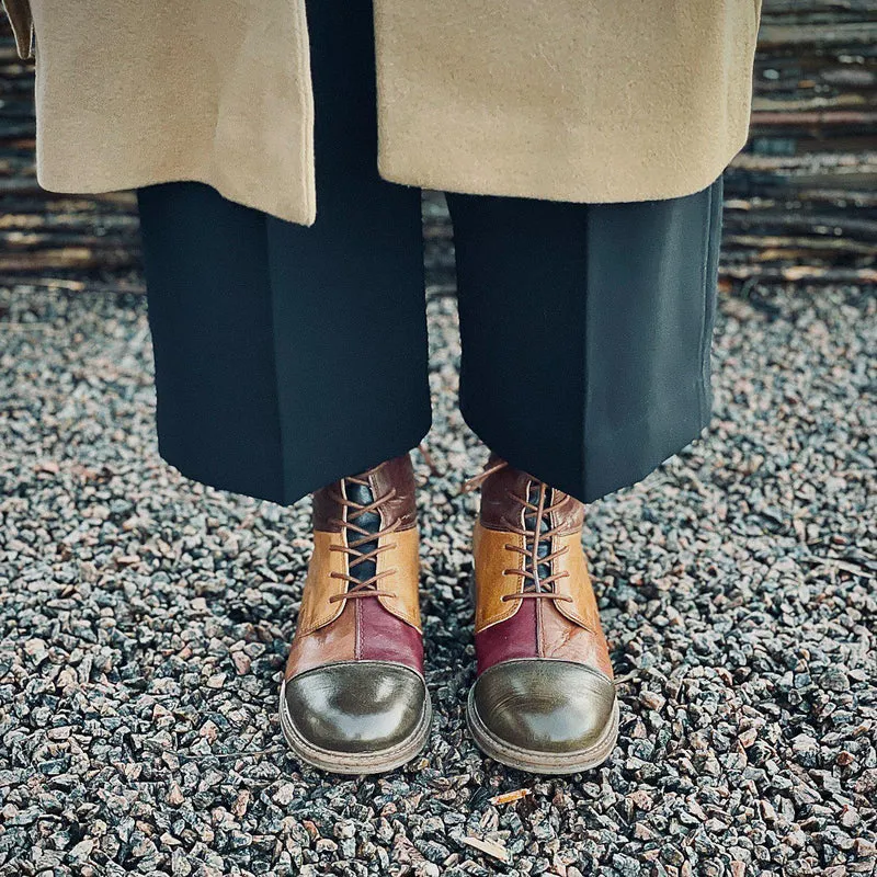 Pandora Laced boots — Multi