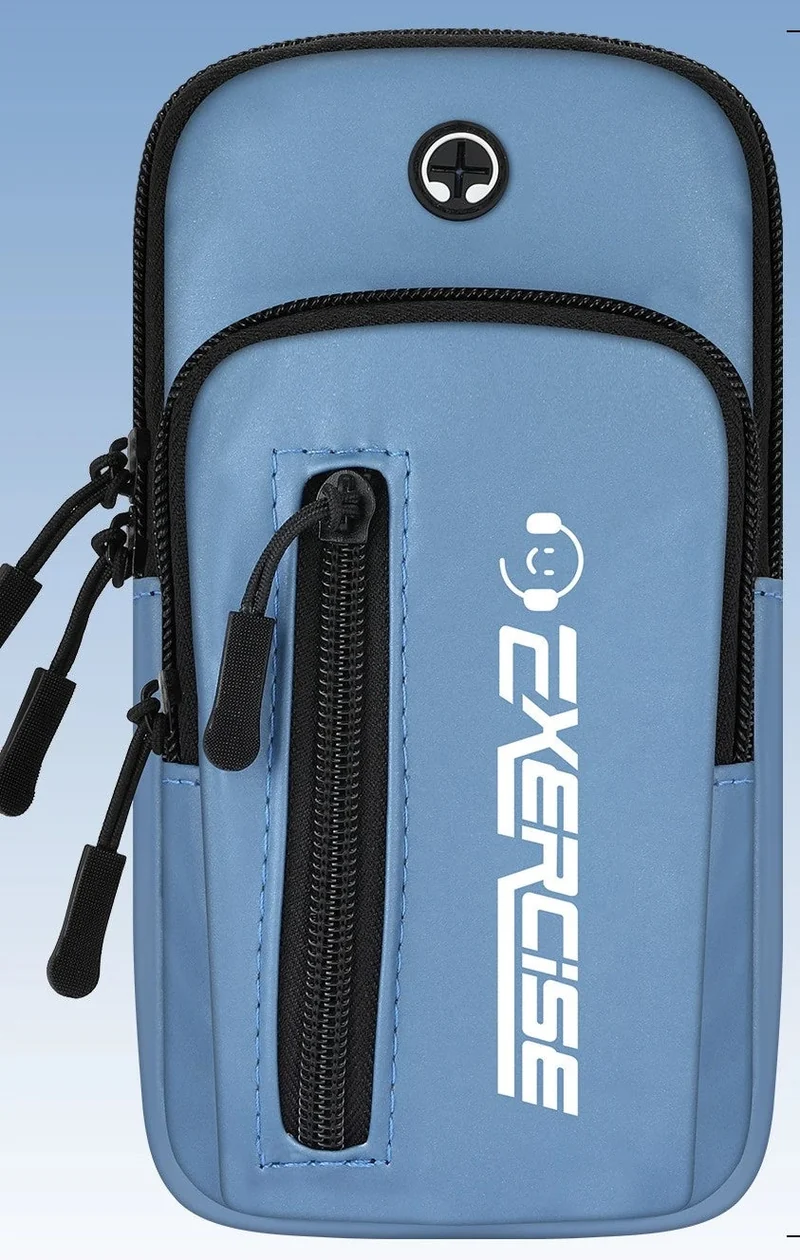 Sport-Armtasche mit Reißverschluss für Smartphone und Outdoor-Aktivitäten – MotionPocket