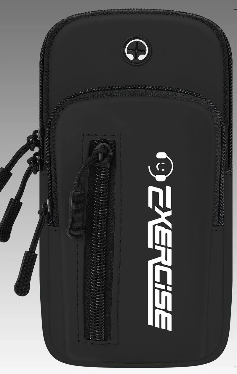 Sport-Armtasche mit Reißverschluss für Smartphone und Outdoor-Aktivitäten – MotionPocket
