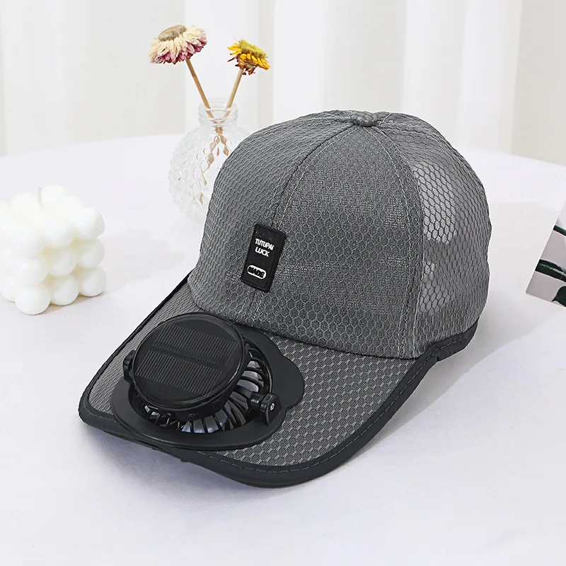 Sonnenkappe mit integriertem USB-Ventilator und UV-Schutz – BreezeCap