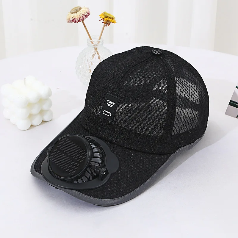 Sonnenkappe mit integriertem USB-Ventilator und UV-Schutz – BreezeCap
