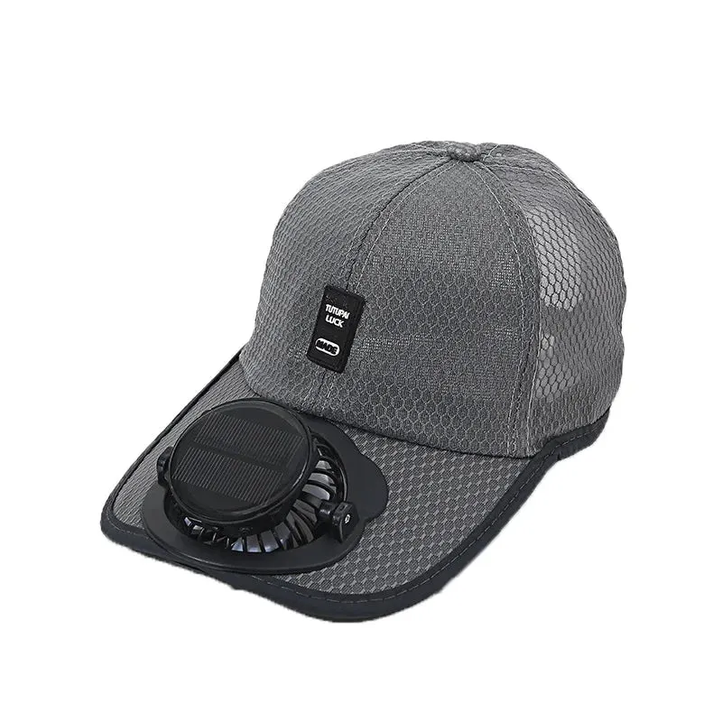 Sonnenkappe mit integriertem USB-Ventilator und UV-Schutz – BreezeCap