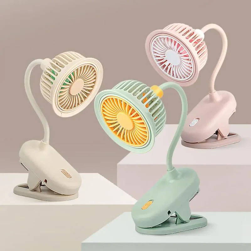 USB-Clipventilator mit flexiblem 360°-Hals – FlexiBreeze