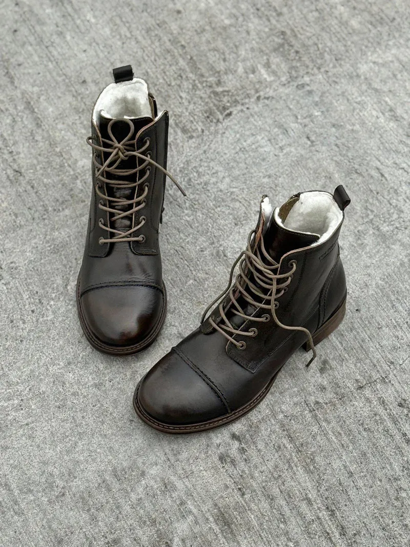 Pandora Warm boots — Olive
