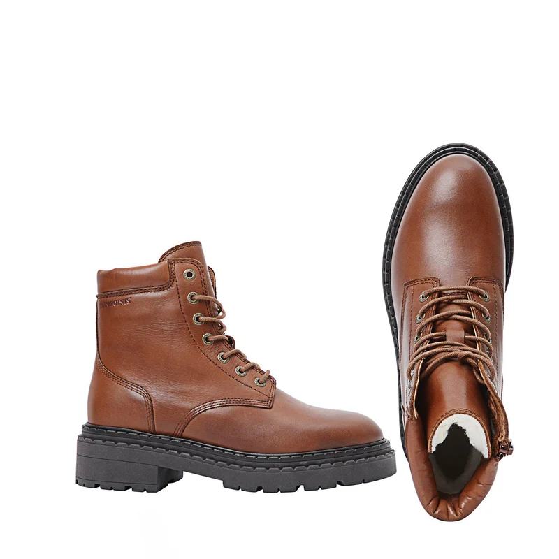 Sonja Warm boots — Lightbrown