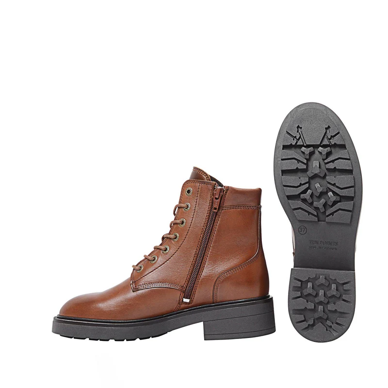 Anita Laced boots — Lightbrown