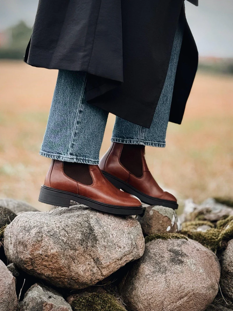 Anita Chelsea boots — Lightbrown