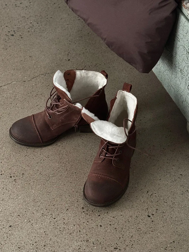 Pandora Warm boots — Brandy