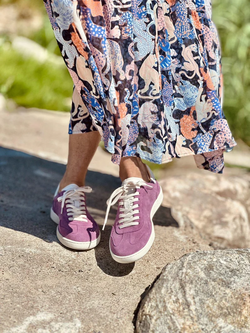 Edit Sneakers — Lilac