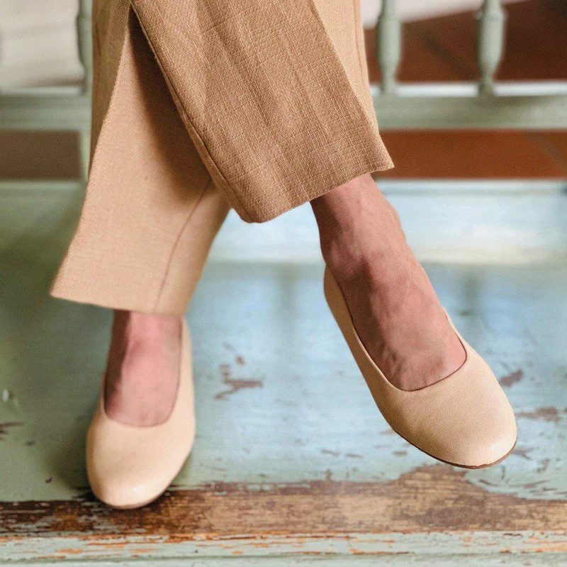 Lilly Ballerina — Beige