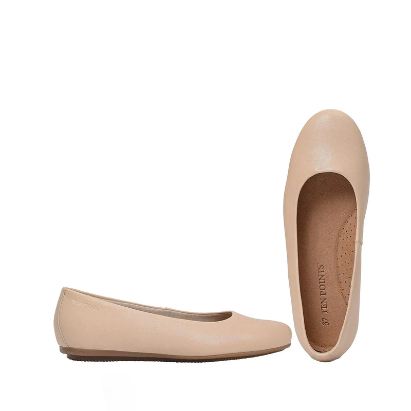 Lilly Ballerina — Beige