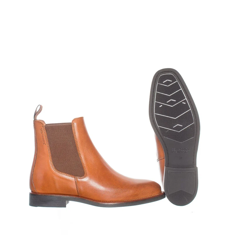 Daisy Chelsea boots — Cognac