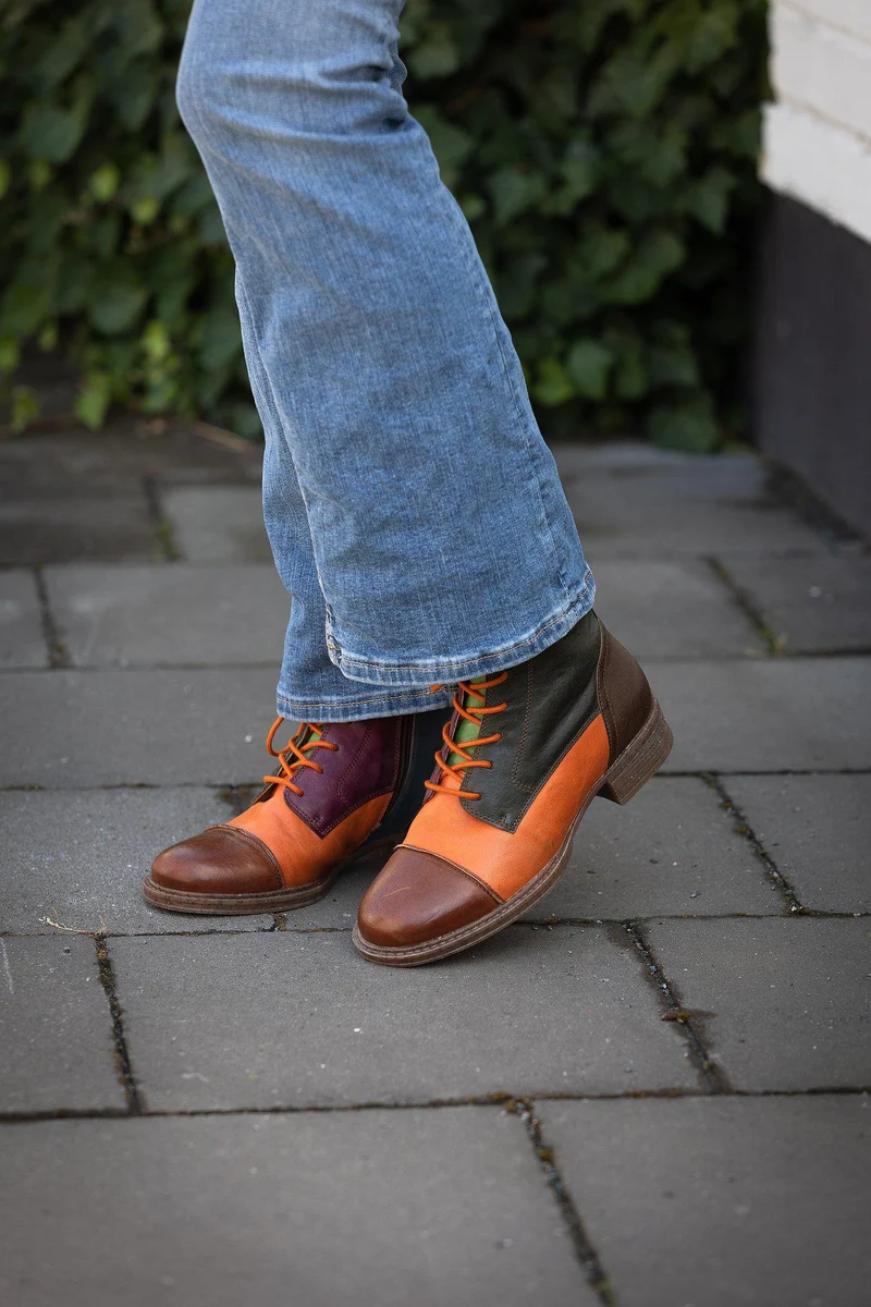 Pandora Laced boots — Multi