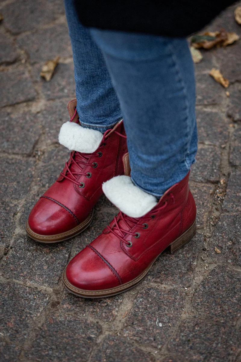 Pandora Warm boots — Sundried Tomato