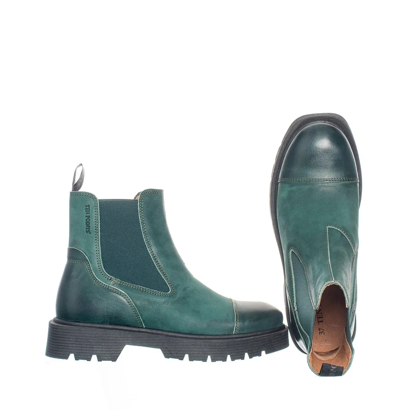 Mimmi Chelsea boots — Botanical green