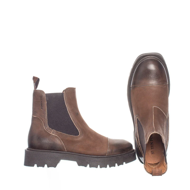 Mimmi Chelsea boots — Nutbrown