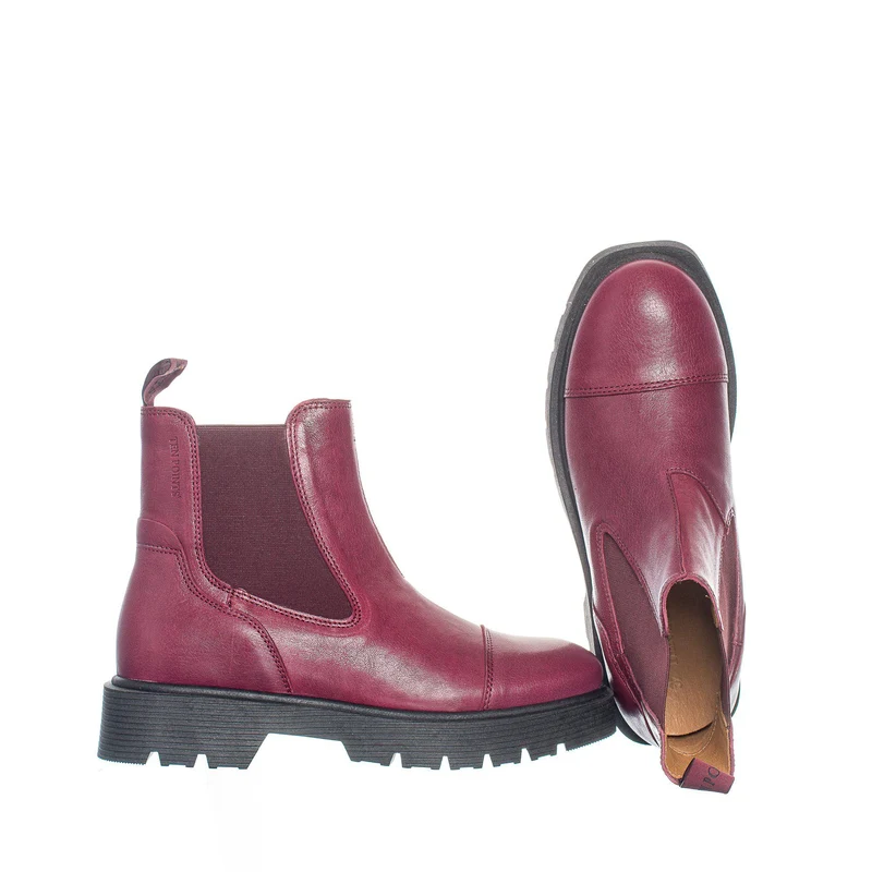 Mimmi Chelsea boots — Red