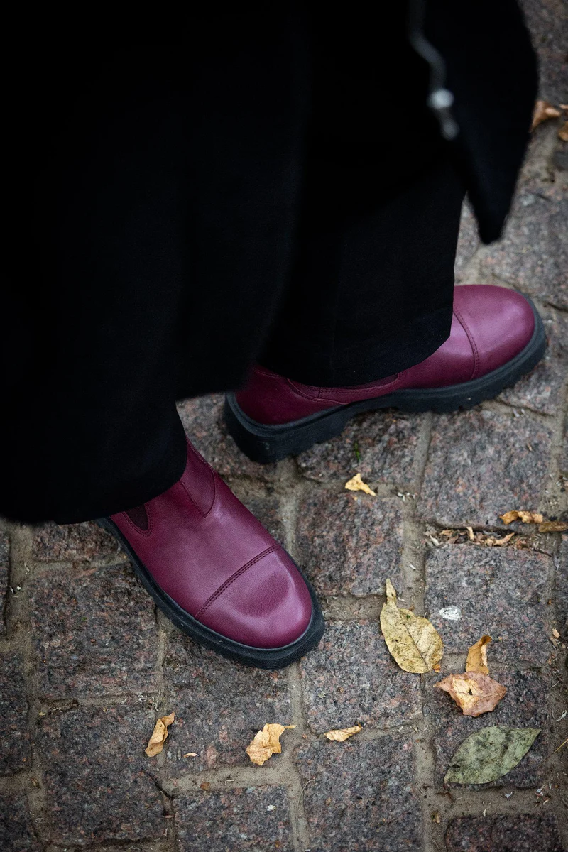 Mimmi Chelsea boots — Red
