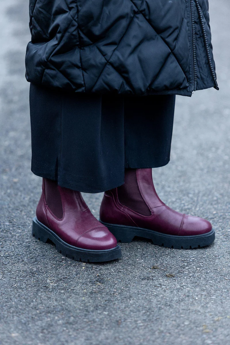 Mimmi Chelsea boots — Red