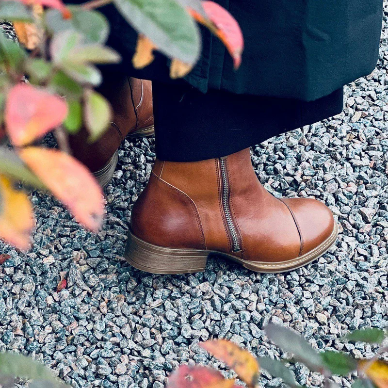 Pandora Ankle boots — Cognac