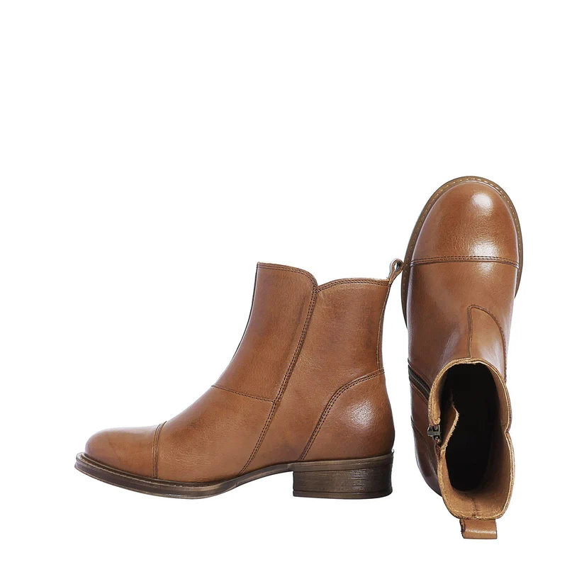 Pandora Ankle boots — Cognac