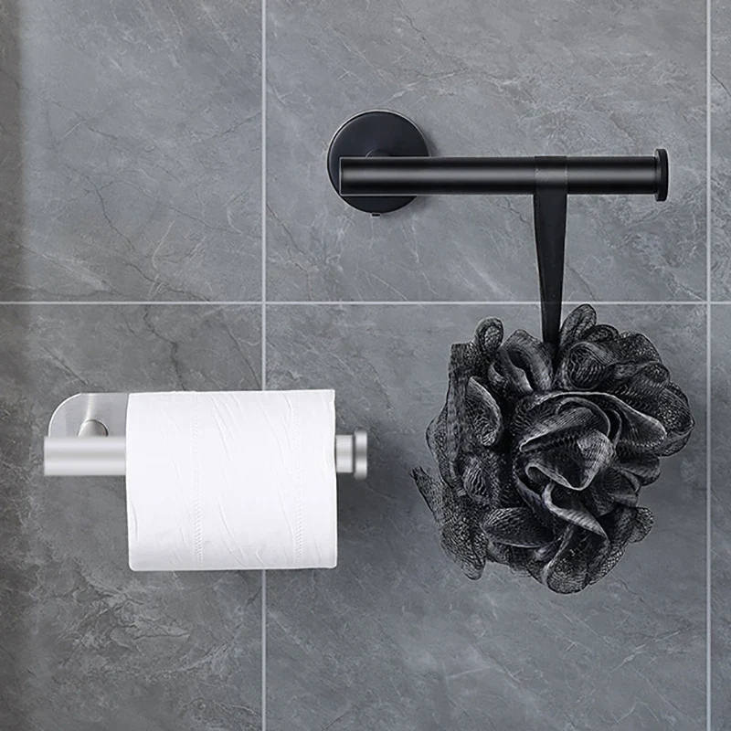Edelstahl Toilettenpapierhalter ohne Bohren – CleanMount