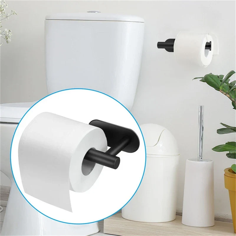 Edelstahl Toilettenpapierhalter ohne Bohren – CleanMount