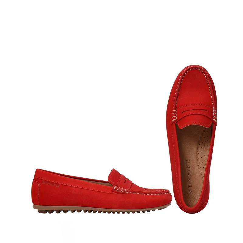 Indy Loafers — Red