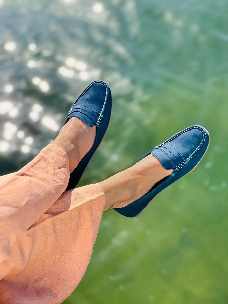 Indy Loafers — Ocean