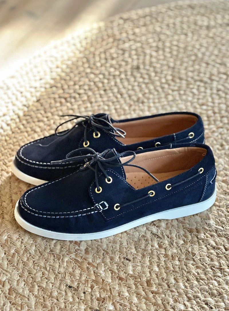 Monika Loafers — Navy