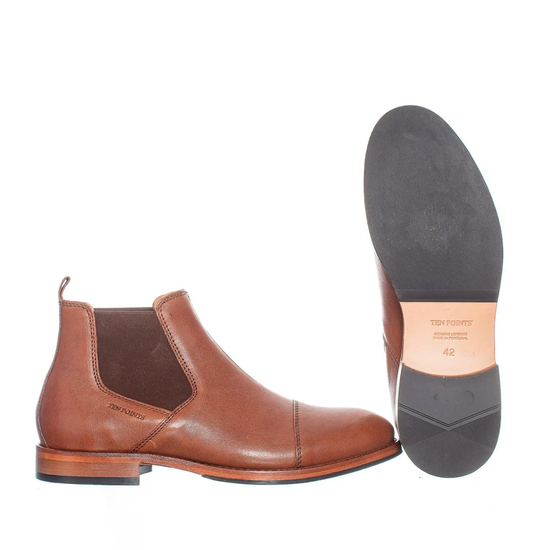 New Mercury Chelsea boots — Roasted brown
