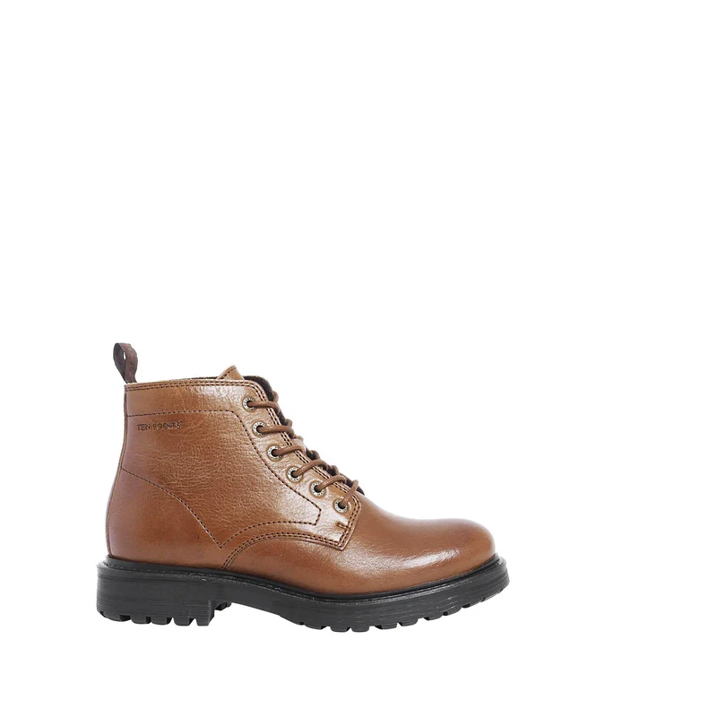Berit Laced boots — Cognac