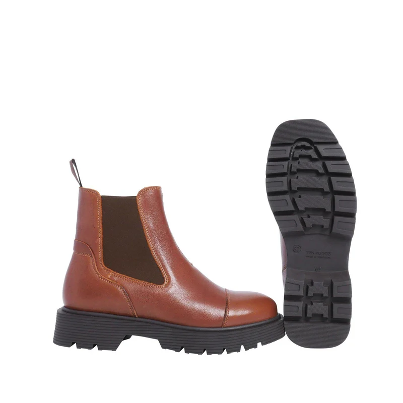 Mimmi Chelsea boots — Nutbrown