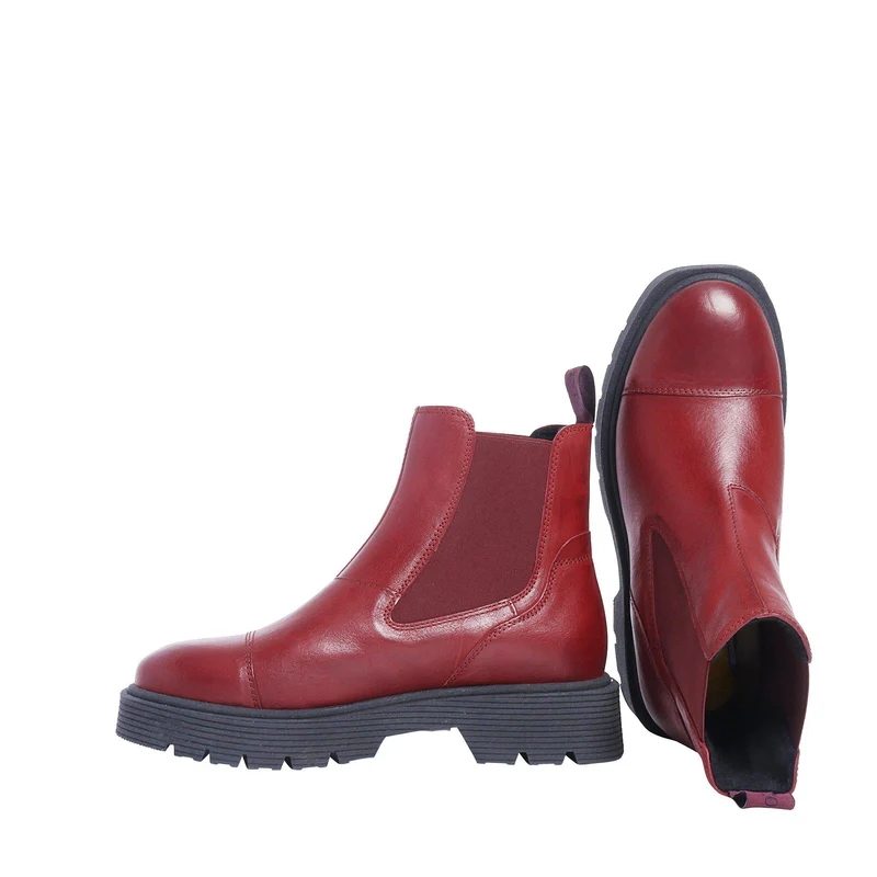 Mimmi Chelsea boots — Red