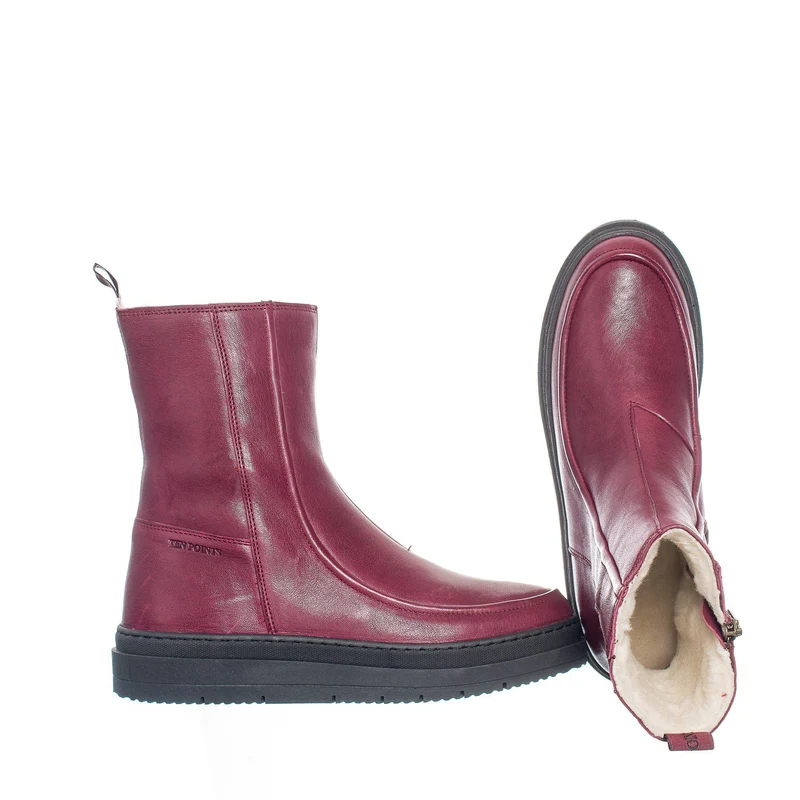 Larina Warm boots — Red