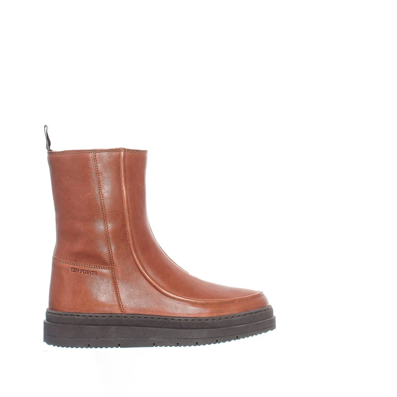 Larina Warm boots — Roasted brown