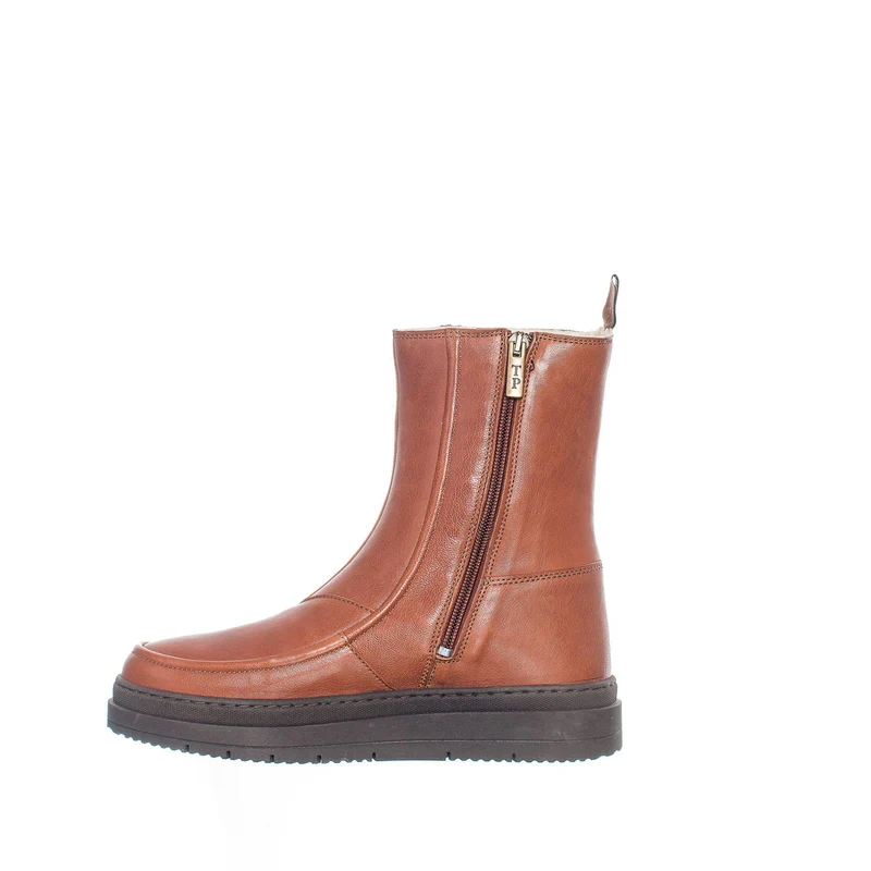 Larina Warm boots — Roasted brown