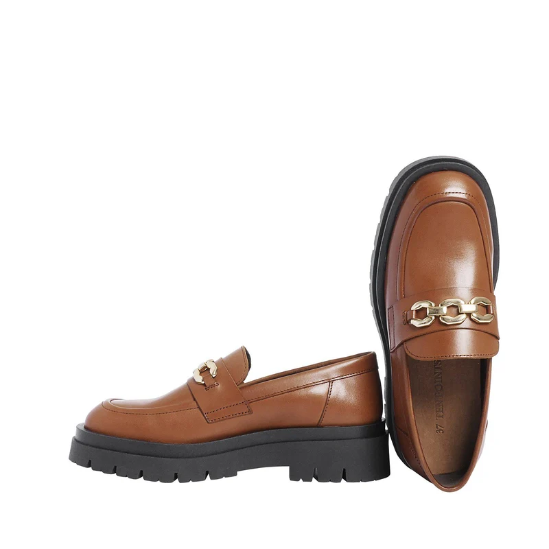 Margaret Loafers — Cognac
