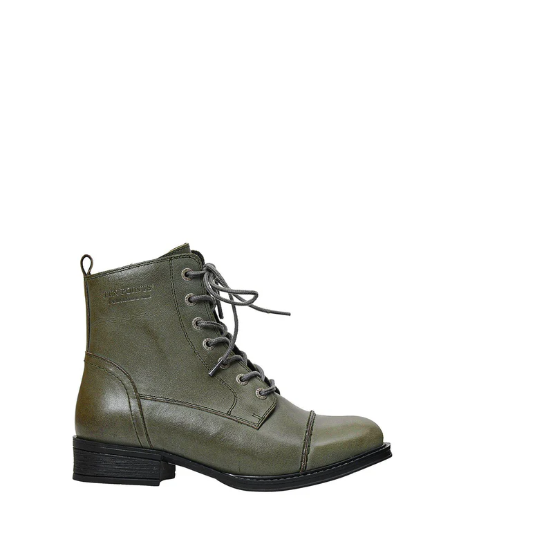 Pandora Laced boots — Khaki
