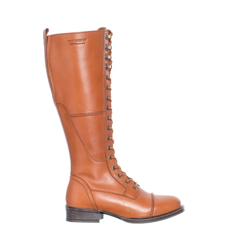 Pandora Tall shaft boots — Cognac