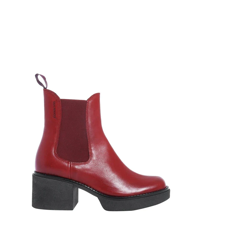 Selma Chelsea boots — Red