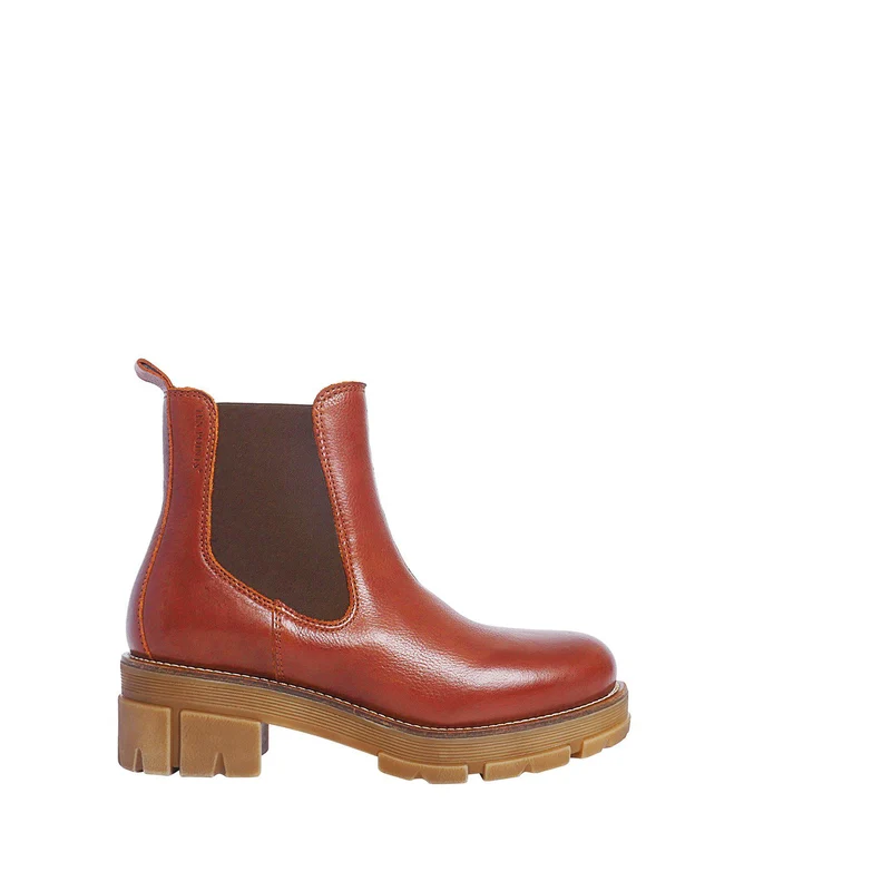 Cecilia Chelsea boots — Nutbrown